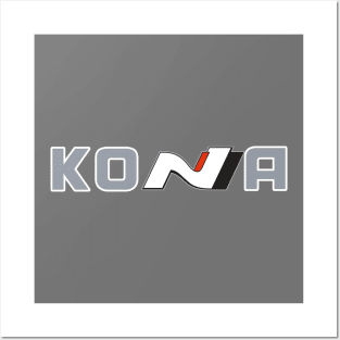 Kona N (Smaller) Shadowgrey Posters and Art